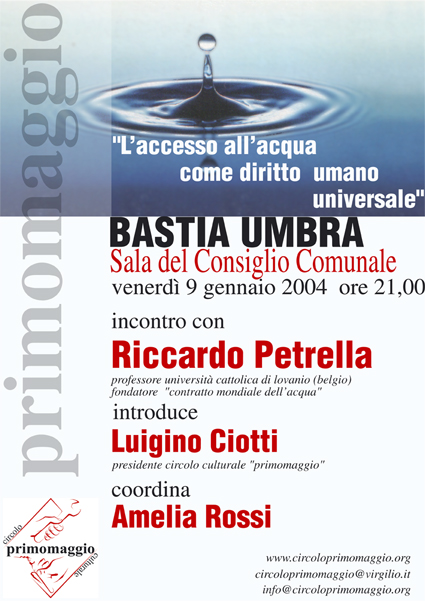 Locandina della manifestazione